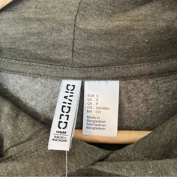 H&M Olive Hoodie • Screen Worn on Cruel Intentions• Soft Lounge Pullover• Size S - Picture 7 of 12